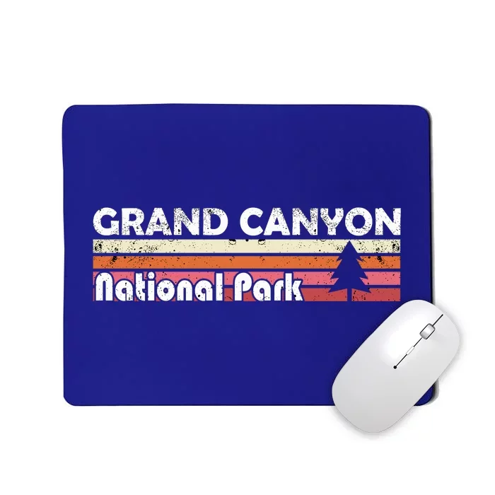 Grand Canyon National Park Retro Style Vintage 70s 80s 90s Gift Mousepad