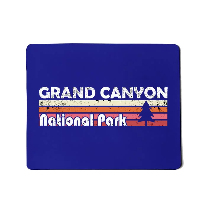 Grand Canyon National Park Retro Style Vintage 70s 80s 90s Gift Mousepad