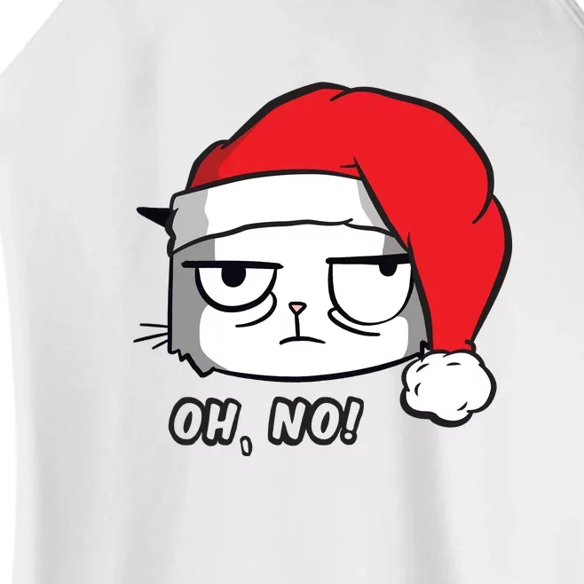 Grumpy Cat Oh No Christmas Women’s Perfect Tri Rocker Tank