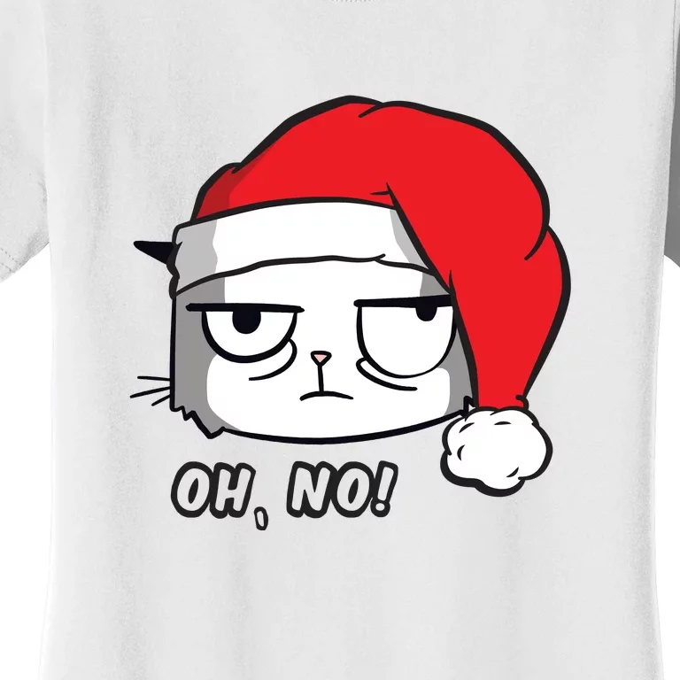 Grumpy Cat Oh No Christmas Women's T-Shirt