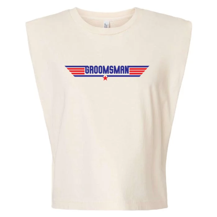 Groomsman Crew Pilot Garment-Dyed Women's Muscle Tee