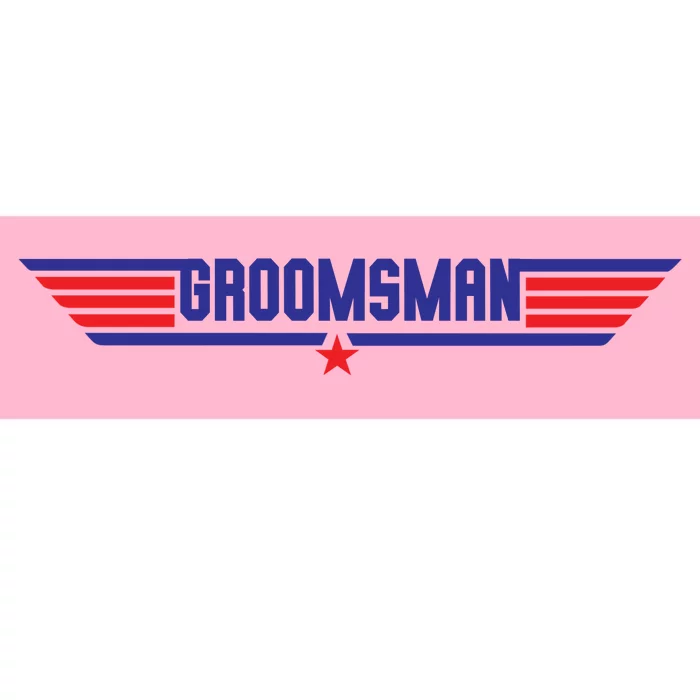 Groomsman Crew Pilot Bumper Sticker