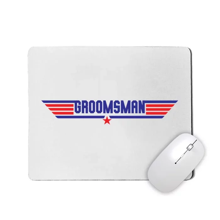 Groomsman Crew Pilot Mousepad