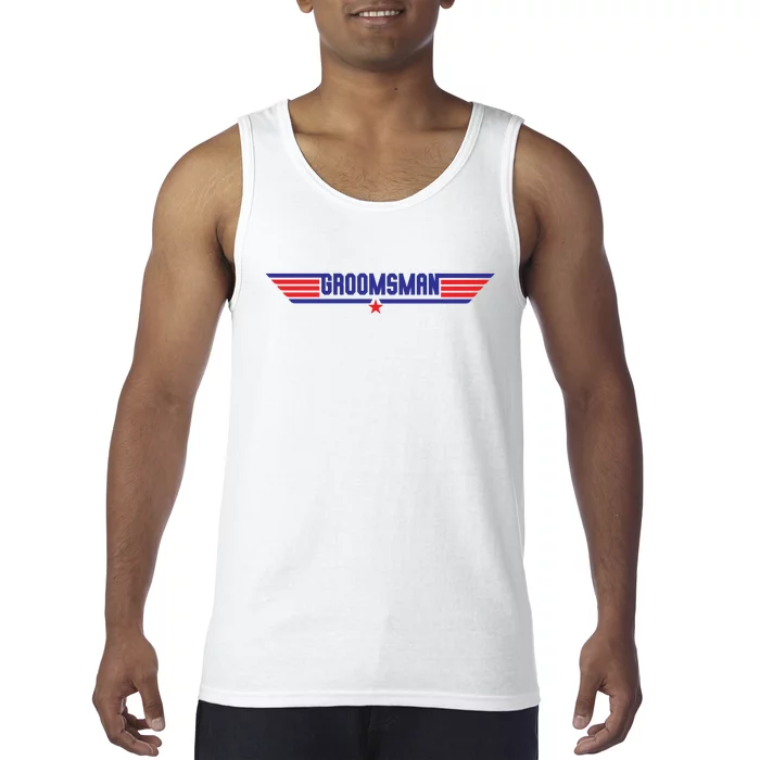 Groomsman Crew Pilot Tank Top