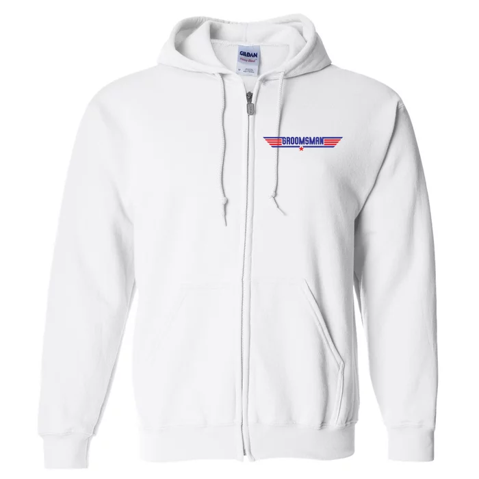 Groomsman Crew Pilot Full Zip Hoodie