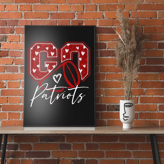 Go Cheer Patriots Design Gift Poster