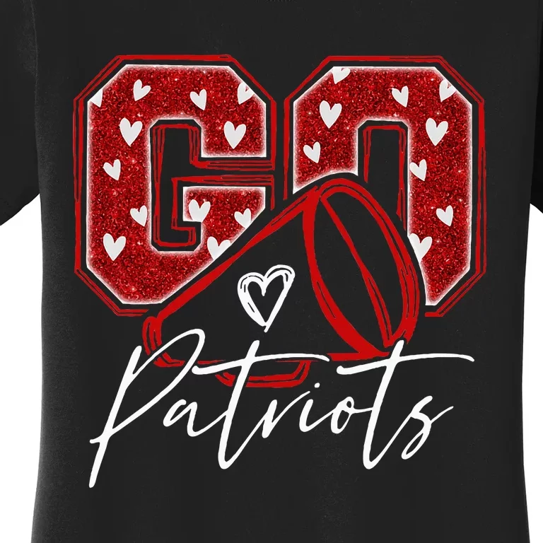 Go Cheer Patriots Design Gift Women's T-Shirt