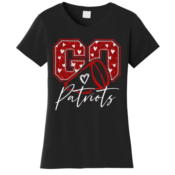 Go Cheer Patriots Design Gift Women's T-Shirt