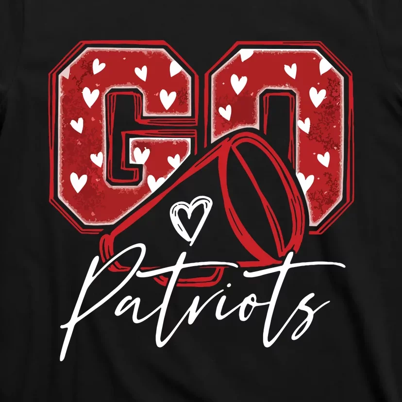 Go Cheer Patriots Design Gift T-Shirt