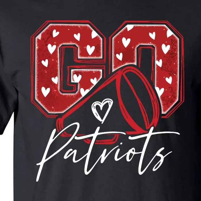 Go Cheer Patriots Design Gift Tall T-Shirt