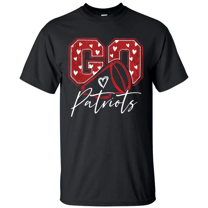 Go Cheer Patriots Design Gift Tall T-Shirt