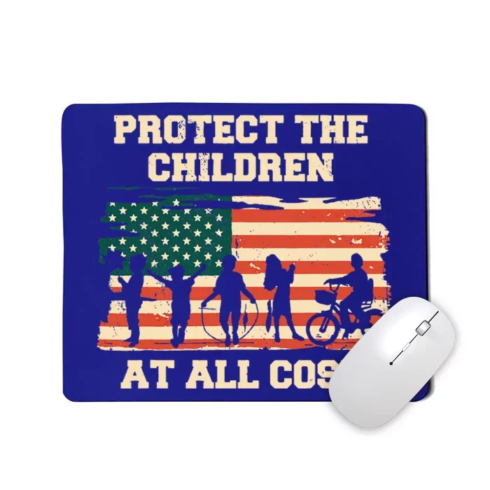 Gods Children Protect The Children At All Cost USA Mousepad