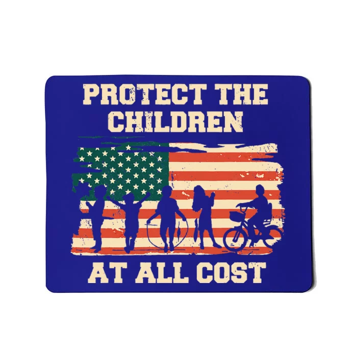 Gods Children Protect The Children At All Cost USA Mousepad