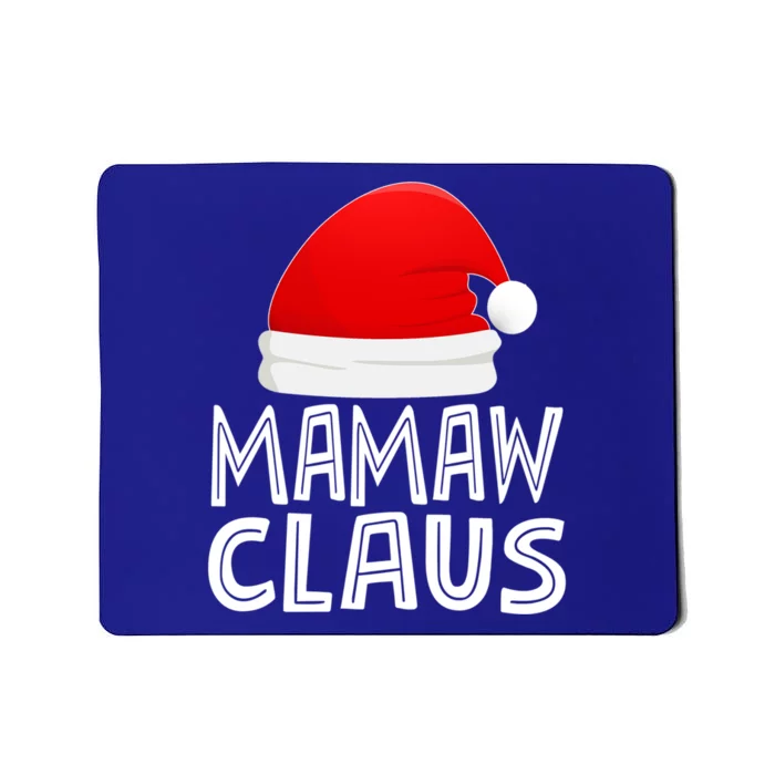 Grandma Christmas Pajamas Santa Claus Gift Mamaw Claus Gift Mousepad