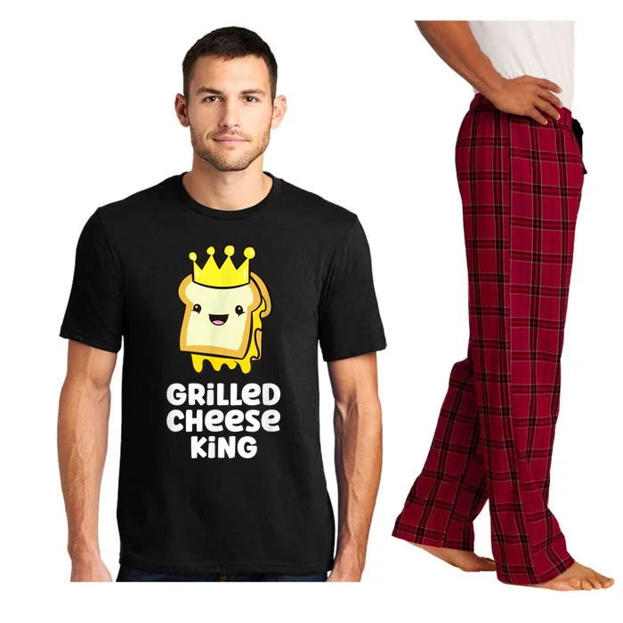 Grilled Cheese Partner Outfit Grilled Cheese King Pajama Set