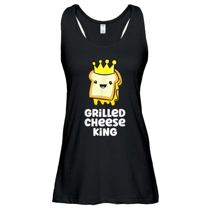 Grilled Cheese Partner Outfit Grilled Cheese King Ladies Essential Flowy Tank