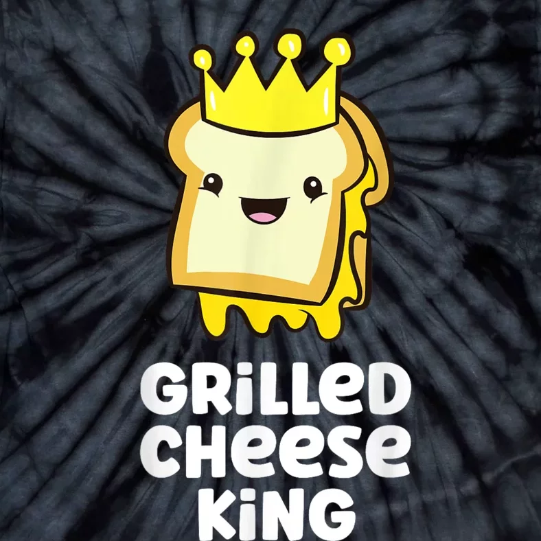 Grilled Cheese Partner Outfit Grilled Cheese King Tie-Dye T-Shirt