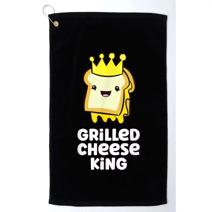 Grilled Cheese Partner Outfit Grilled Cheese King Platinum Collection Golf Towel