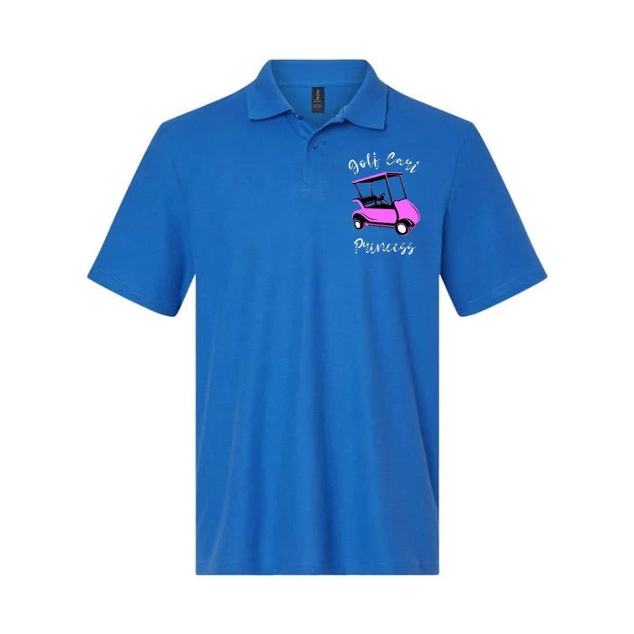 Golf Cart Princess Golfing Girl Golf Sport Lover Golfer Softstyle Adult Sport Polo