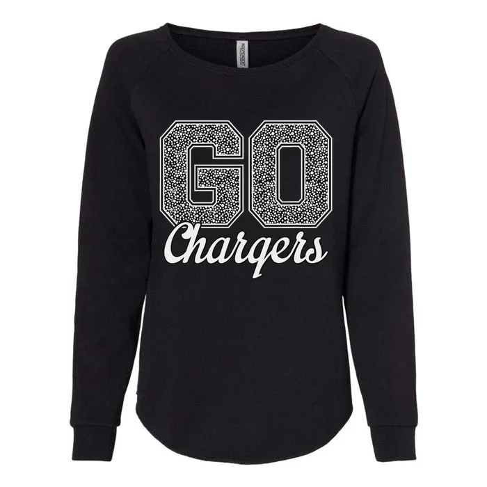 Go Chargers Pride Clear Springs Womens California Wash Sweatshirt