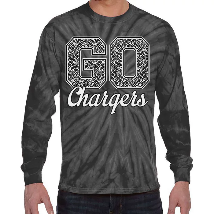 Go Chargers Pride Clear Springs Tie-Dye Long Sleeve Shirt