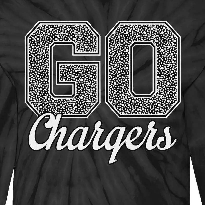 Go Chargers Pride Clear Springs Tie-Dye Long Sleeve Shirt