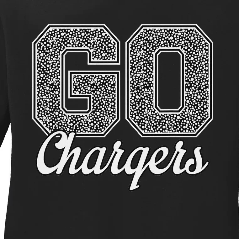 Go Chargers Pride Clear Springs Ladies Long Sleeve Shirt