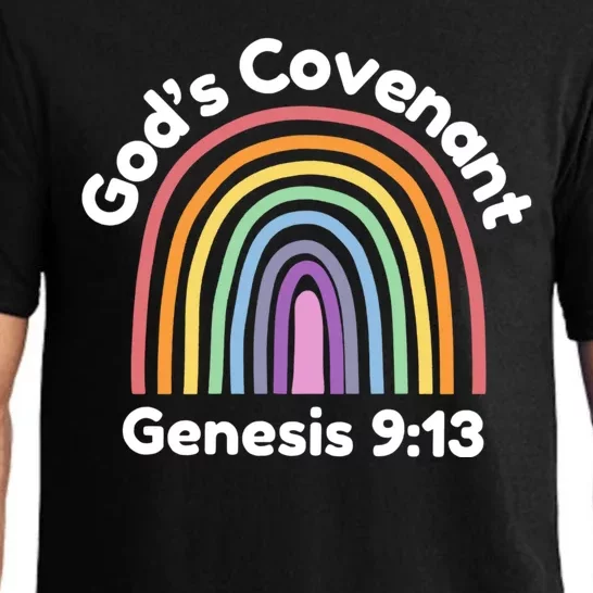 God’s Covenant Rainbow | Genesi 9:13 Christian Pajama Set