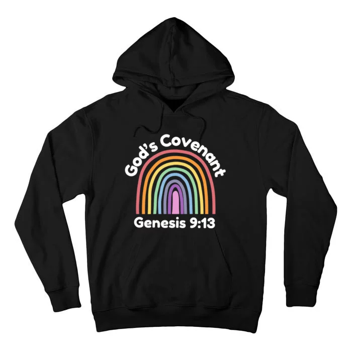 God’s Covenant Rainbow | Genesi 9:13 Christian Tall Hoodie