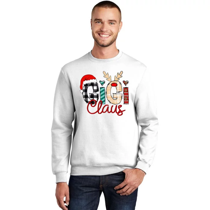 Gigi Claus Reindeer Christmas Sweatshirt