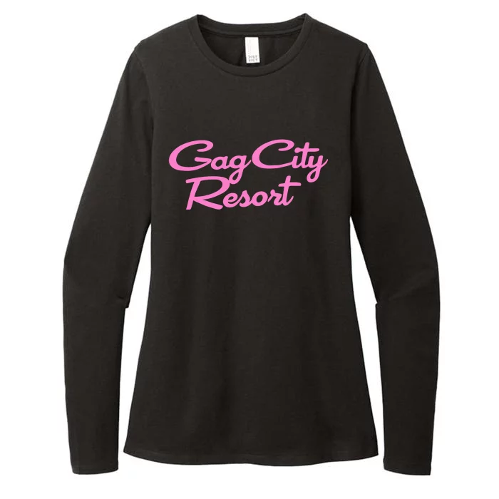 Gag City Resort Womens CVC Long Sleeve Shirt