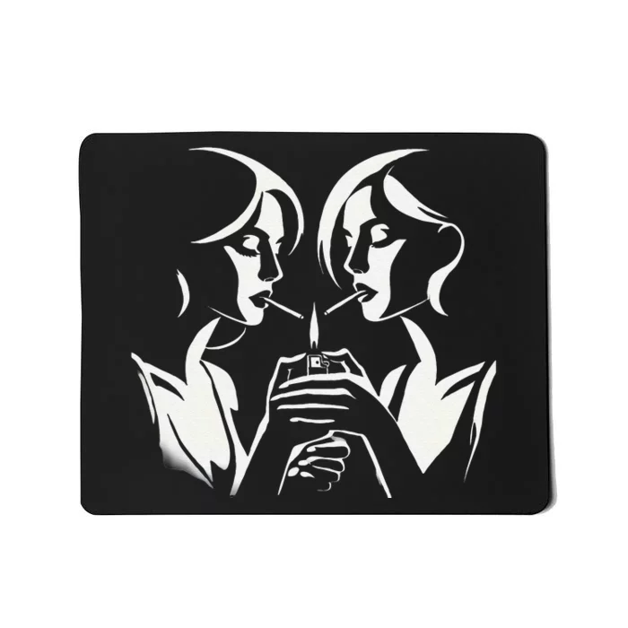 Gamer College Smoking Vape Lighter Bachelor Dorm Mousepad