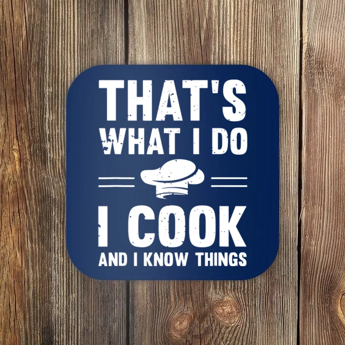 Great Cooking Saying Gift Kitchen Women Men Coaster