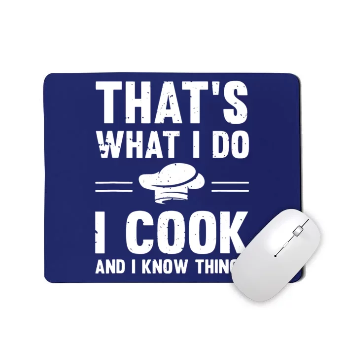 Great Cooking Saying Gift Kitchen Women Men Mousepad