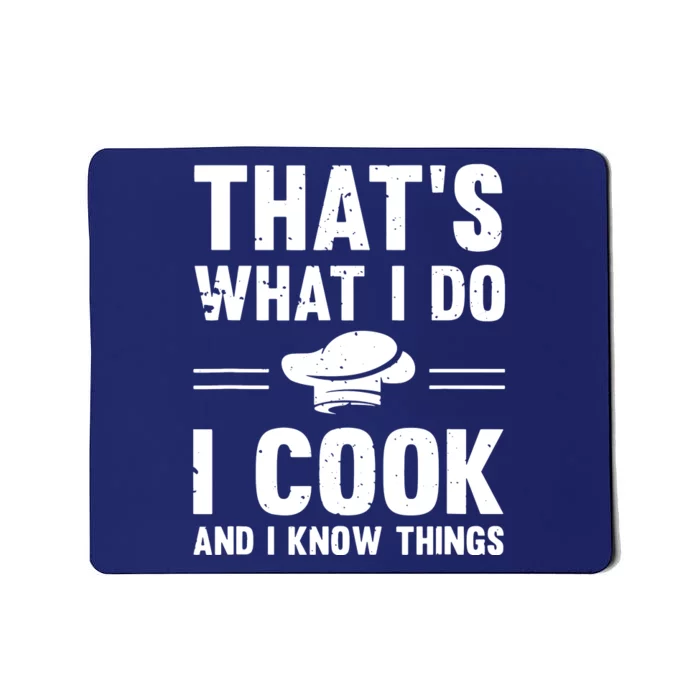 Great Cooking Saying Gift Kitchen Women Men Mousepad