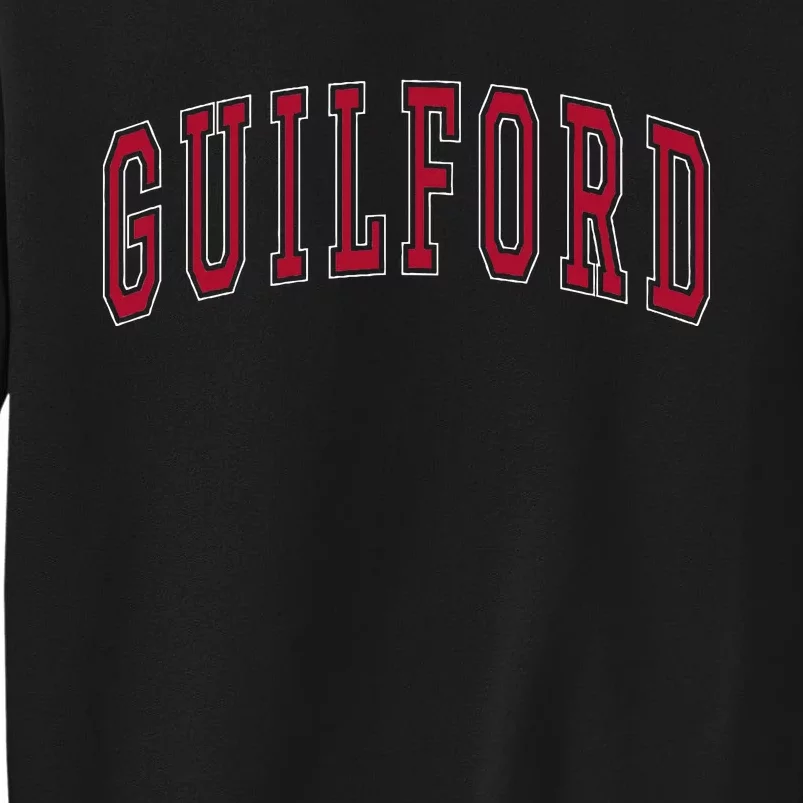 Guilford Connecticut Souvenir College Tall Sweatshirt