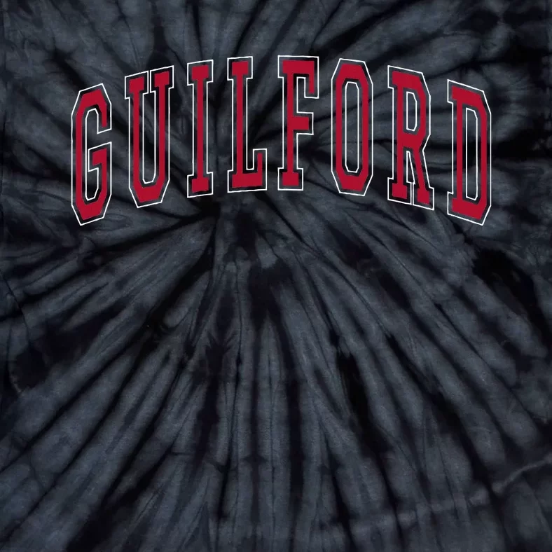 Guilford Connecticut Souvenir College Tie-Dye T-Shirt