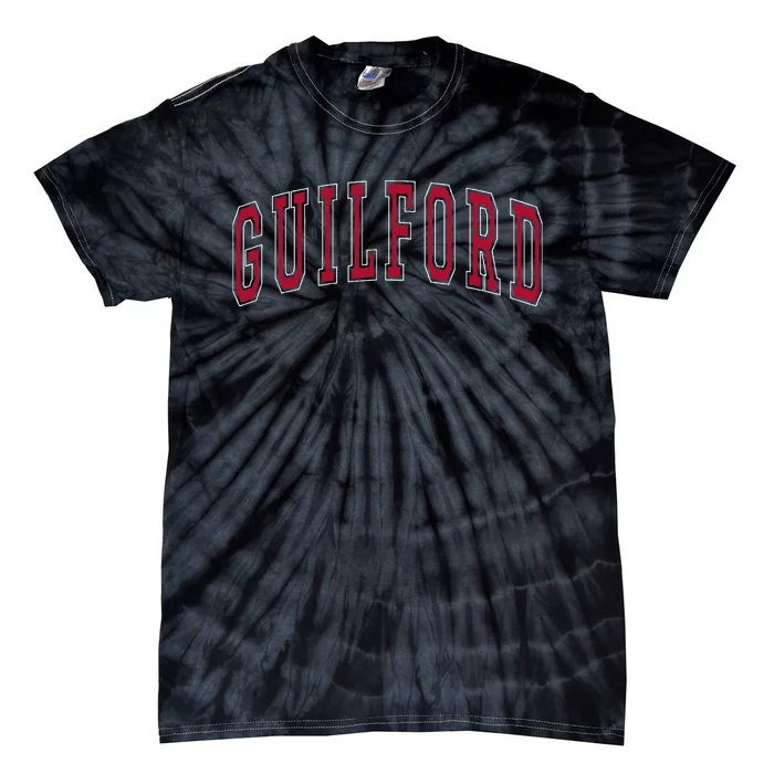 Guilford Connecticut Souvenir College Tie-Dye T-Shirt