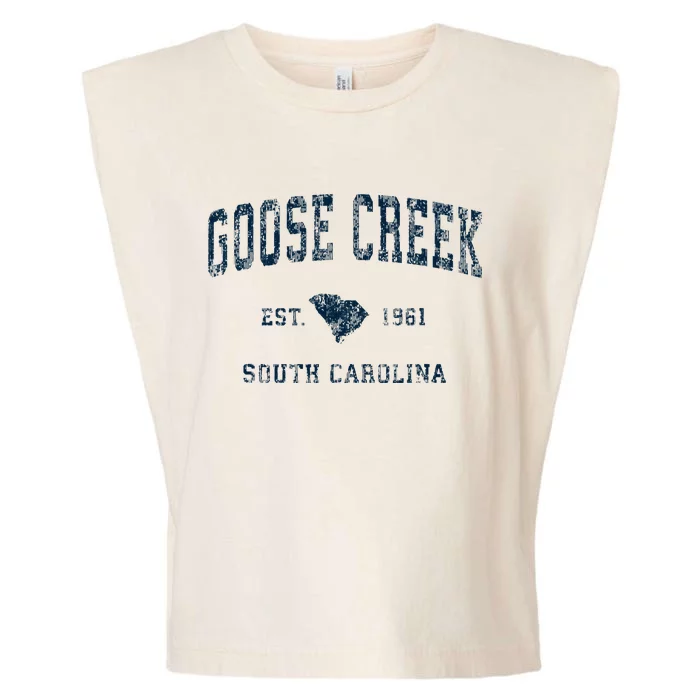 Goose Creek South Carolina Sc Vintage Sports Garment-Dyed Women's Muscle Tee