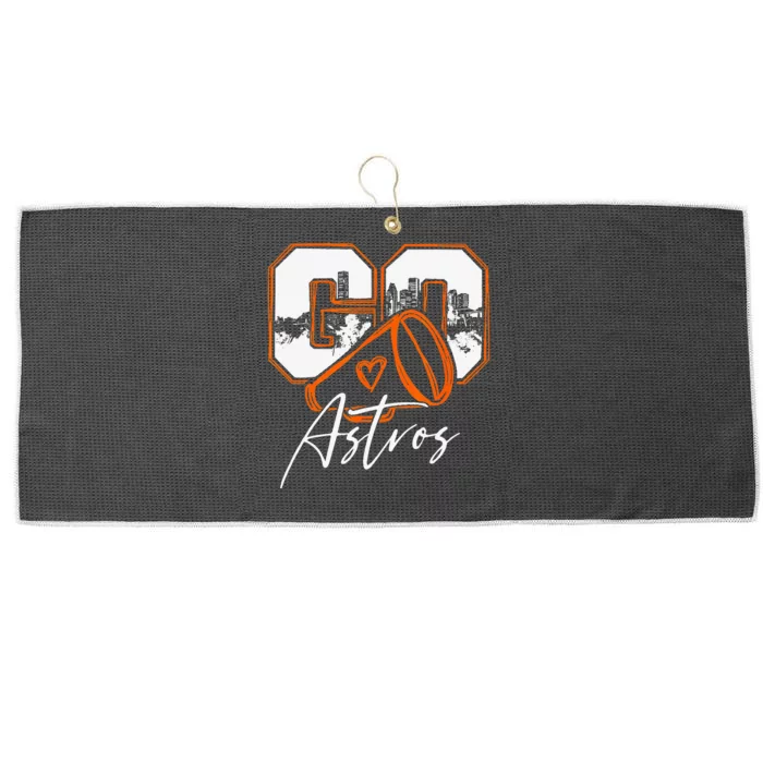 Go Cheer Sports Pride Large Microfiber Waffle Golf Towel