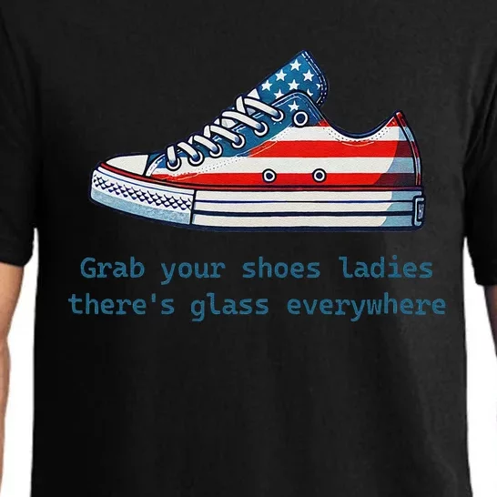 Glass Ceiling Shoe First Woman President Kamala Harris Pajama Set