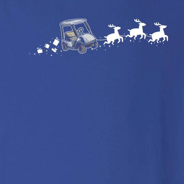 Golf Cart Santa Christmas Sleigh Funny Golf Cart Xmas Gift Toddler Long Sleeve Shirt