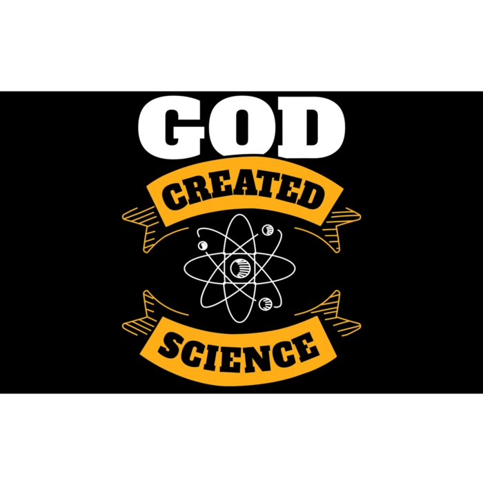 God Created Science Christian Bumper Sticker