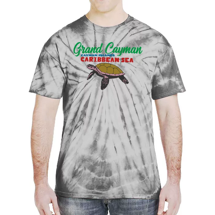 Grand Cayman Sea Turtles Tie-Dye T-Shirt