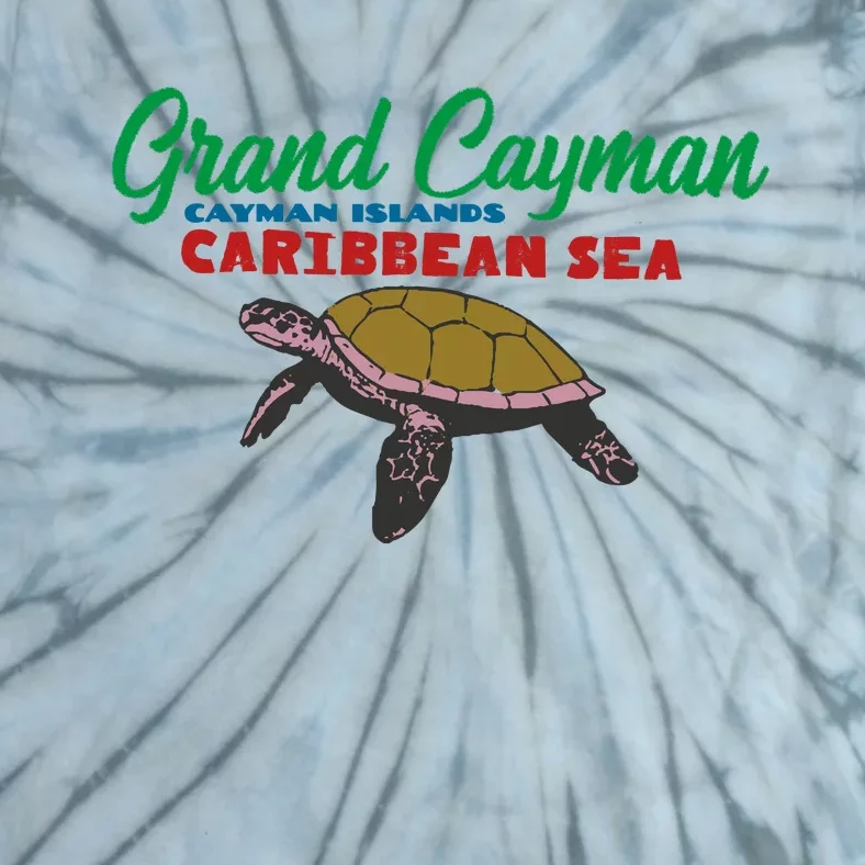 Grand Cayman Sea Turtles Tie-Dye T-Shirt