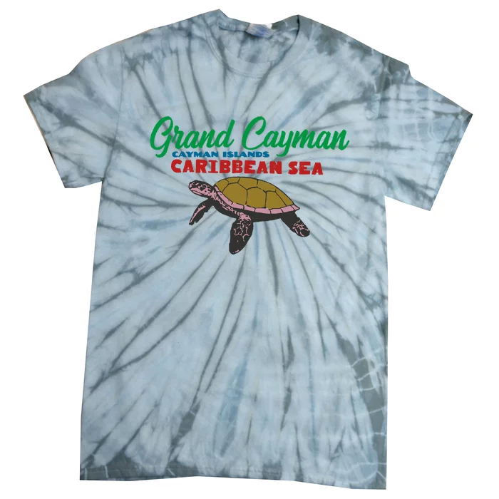 Grand Cayman Sea Turtles Tie-Dye T-Shirt