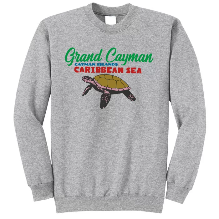 Grand Cayman Sea Turtles Tall Sweatshirt