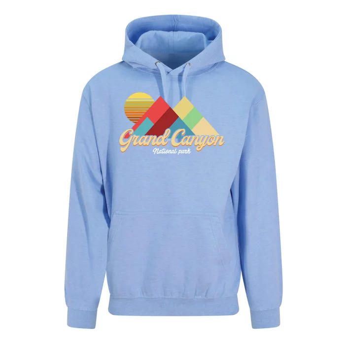 Grand Canyon S National Park Vintage Retro Gift Unisex Surf Hoodie