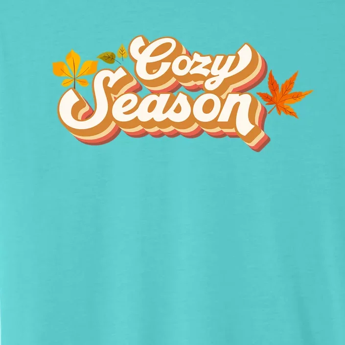 Groovy Cozy Season Pumpkin Fall Autumn Thanksgiving Gift ChromaSoft Performance T-Shirt