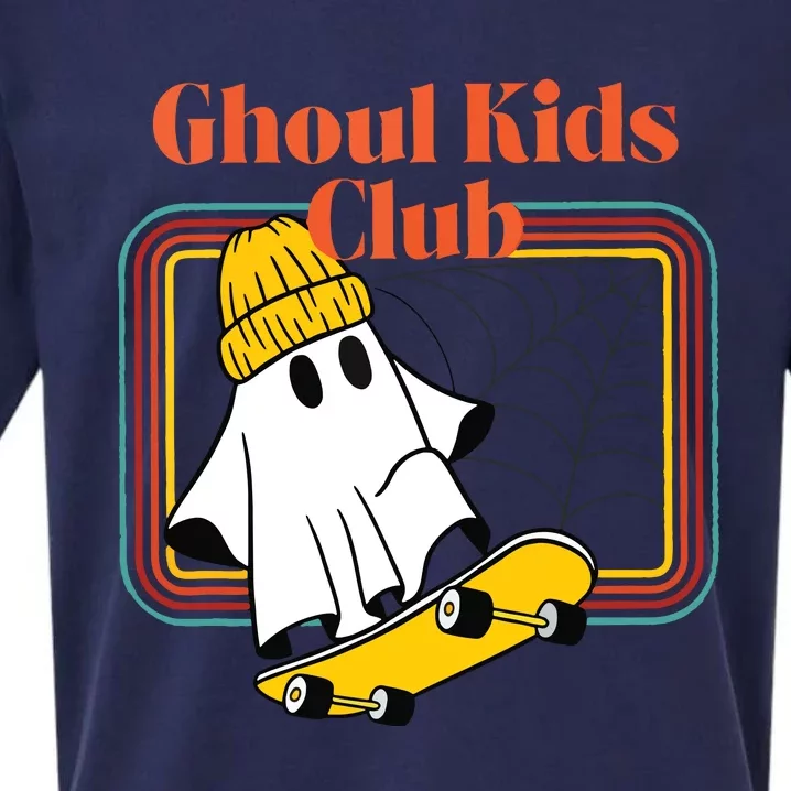 Ghoul Club Skateboarding Sueded Cloud Jersey T-Shirt